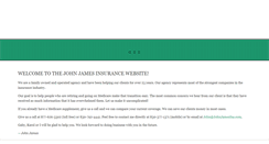 Desktop Screenshot of johnjamesins.com